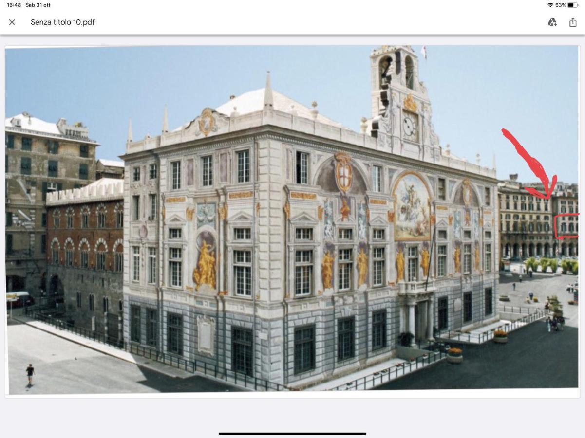 Palazzo San Giorgio Apartamento Génova Exterior foto